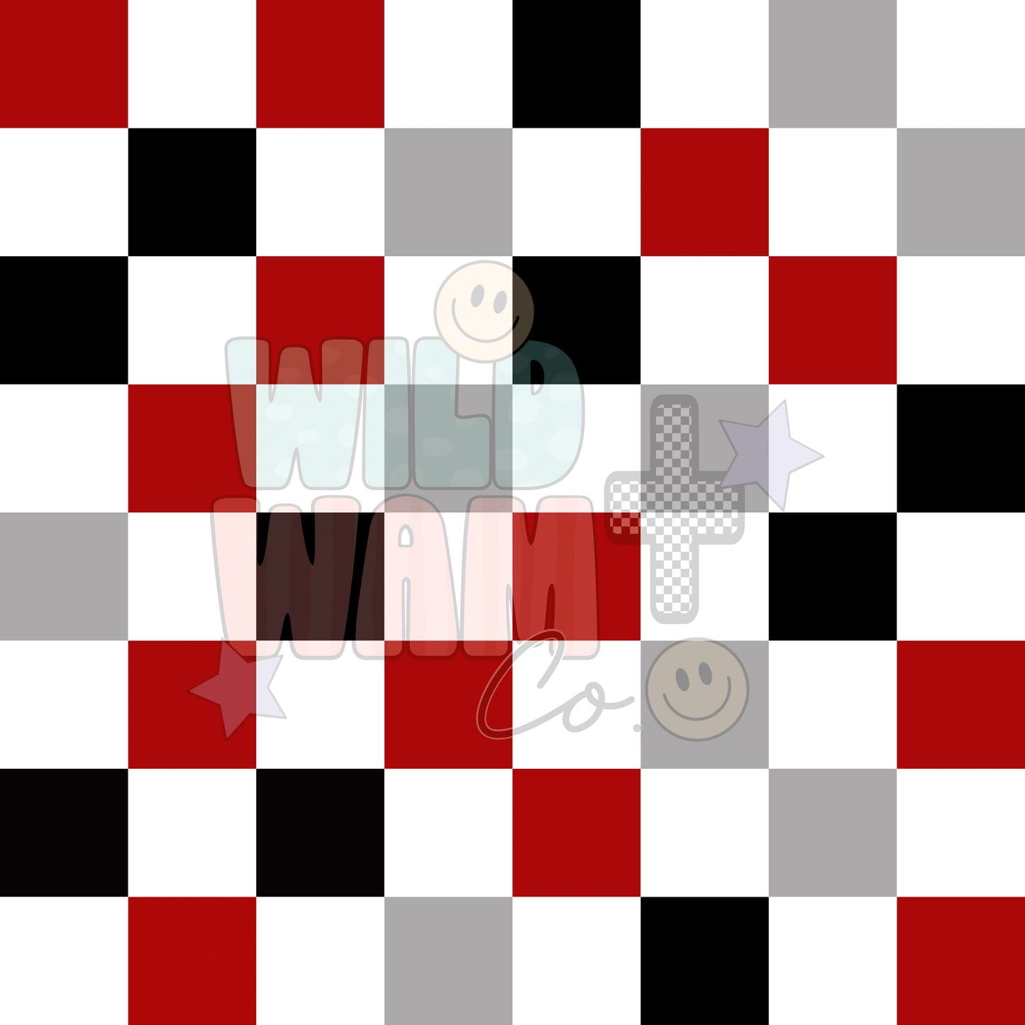 Black & Red Checks