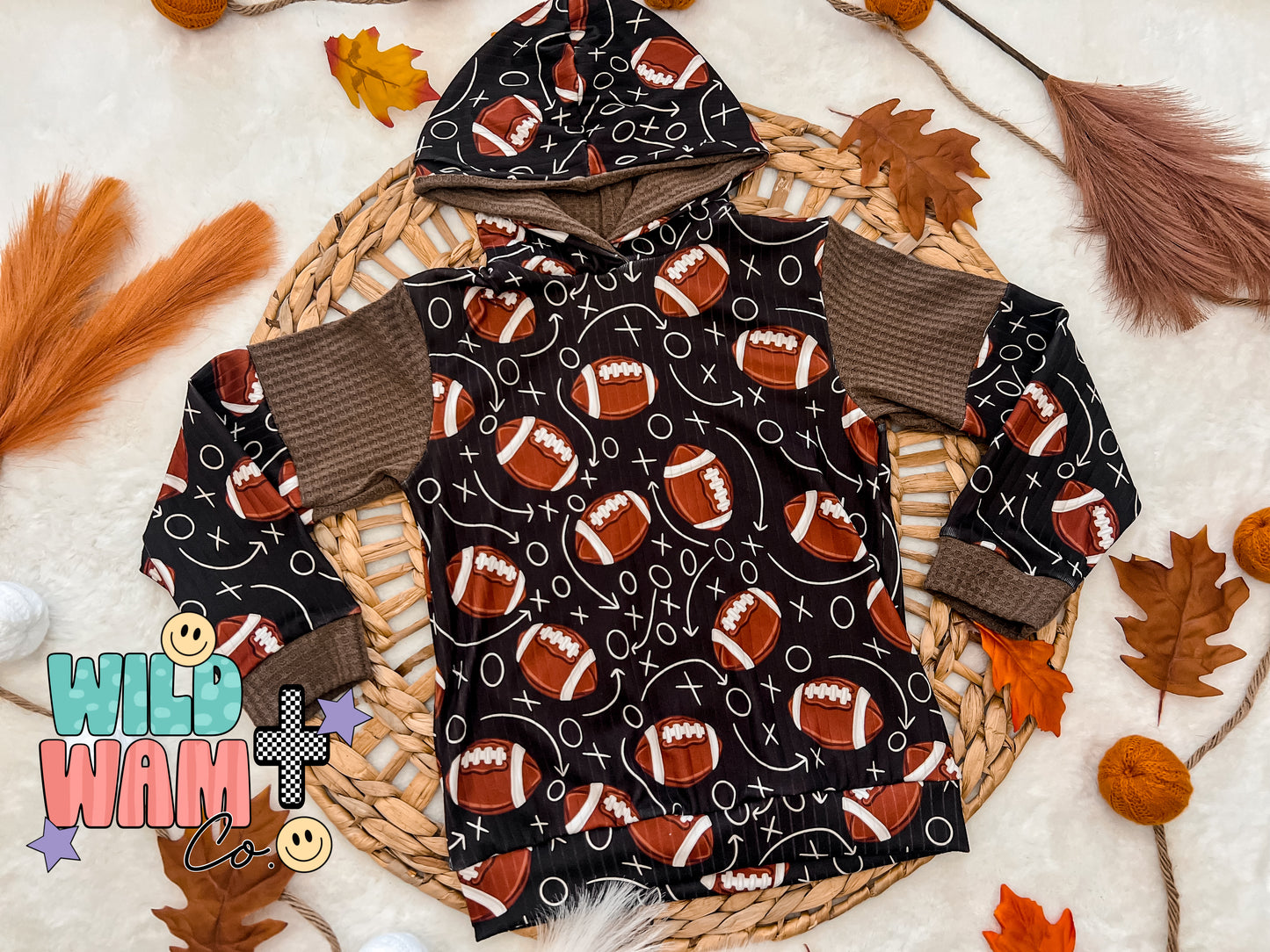 Dark Brown Football