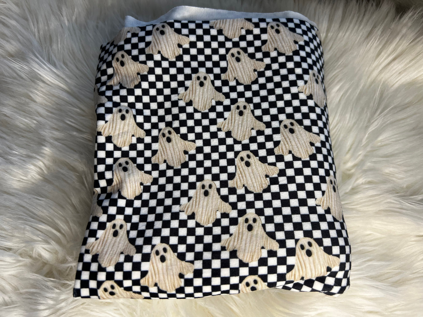 Checkered ghost velvet
