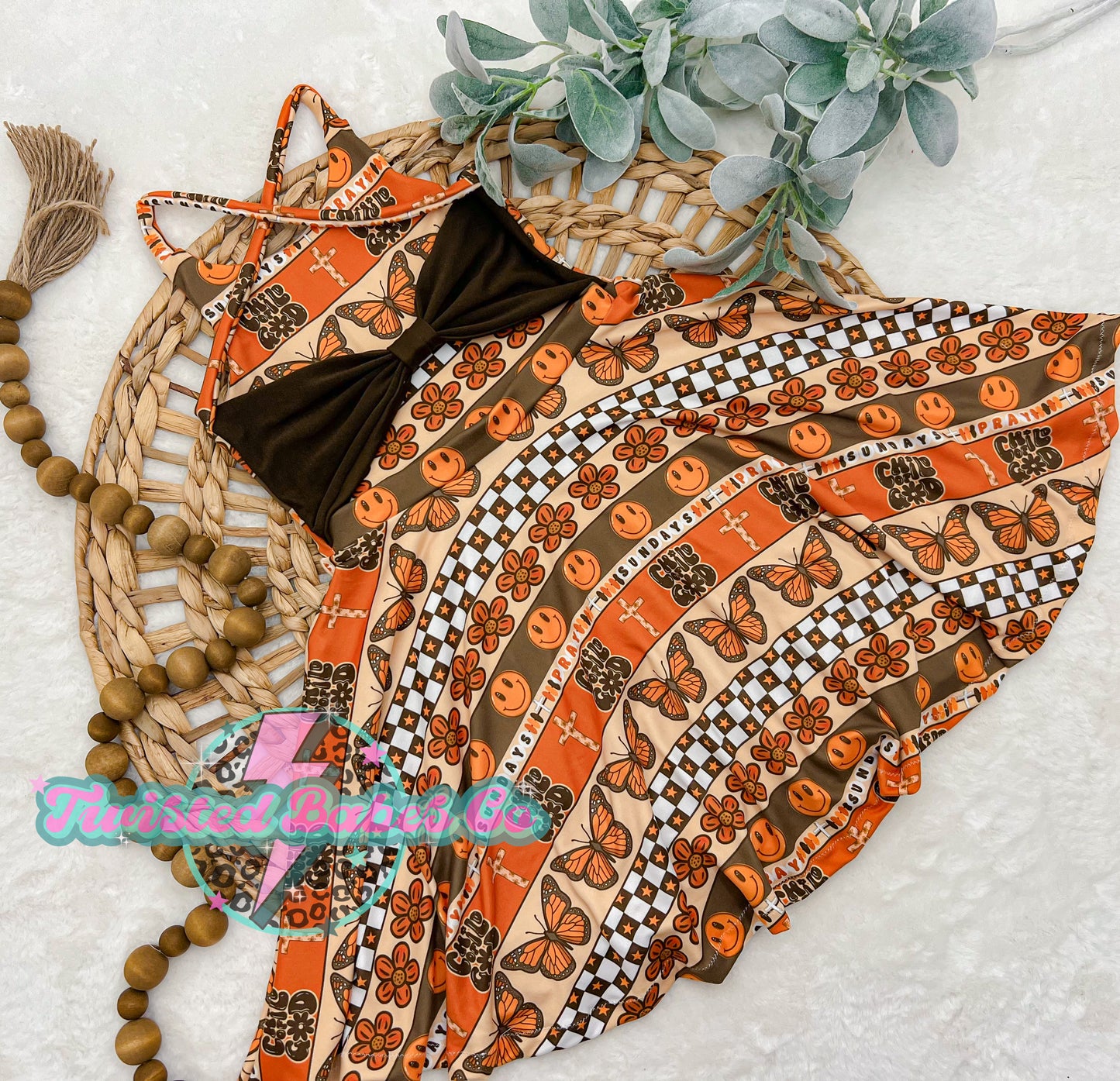 Bow Back Dress