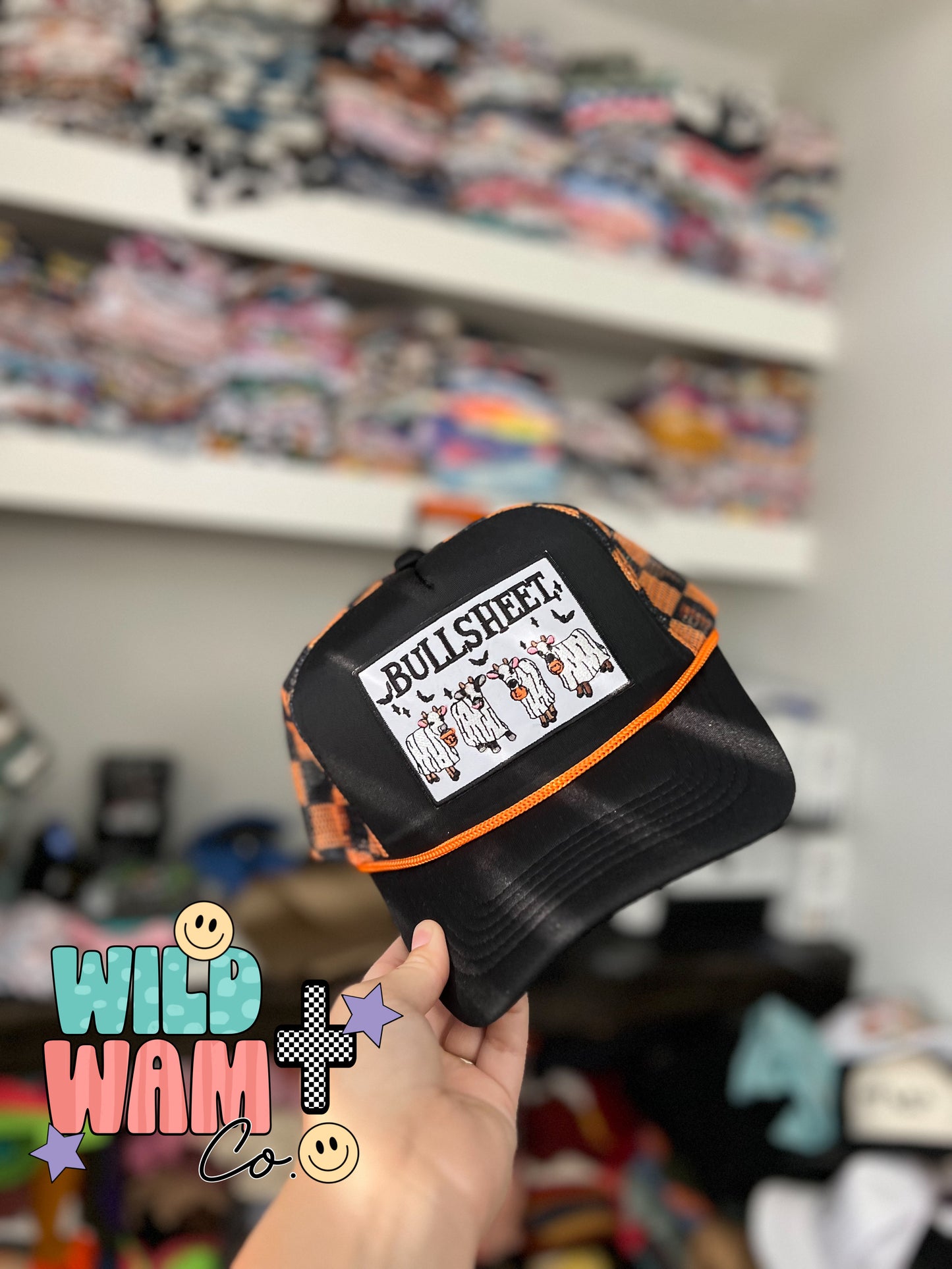 Bullsheet checkered hat ADULTS