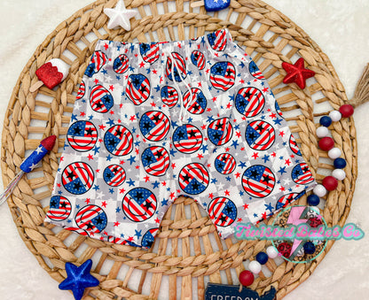 American flag smileys