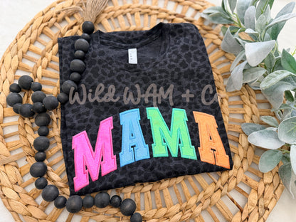 Neon glitter MAMA