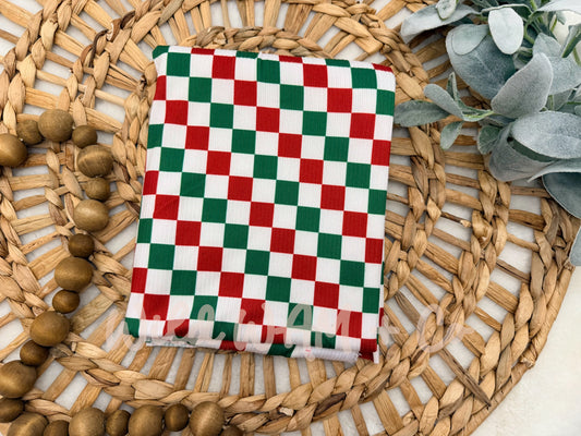 Red & green checkered