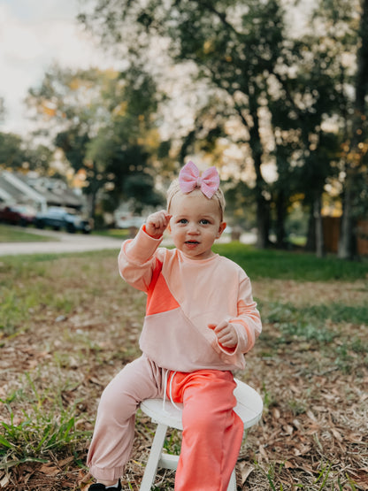Winter sweatershirt & sweatpants set