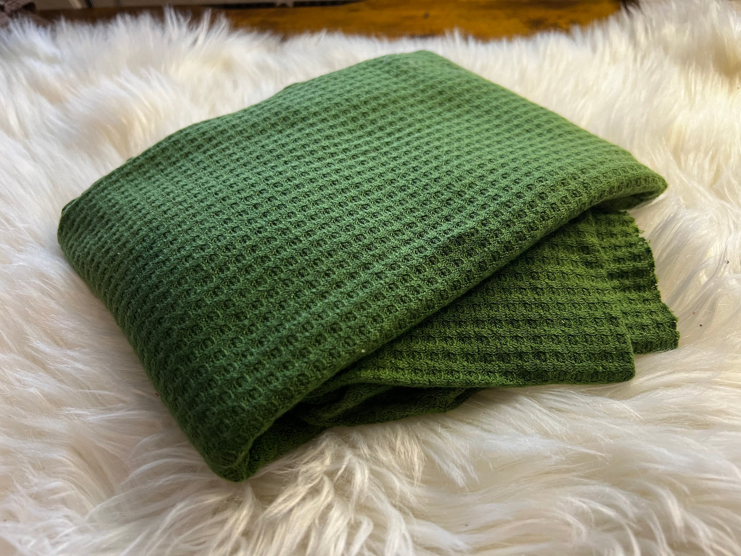 Green waffle
