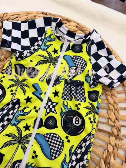 Checkered surf