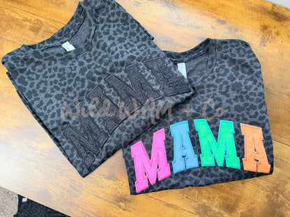 Neon glitter MAMA