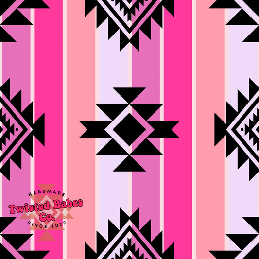 Pink Aztec