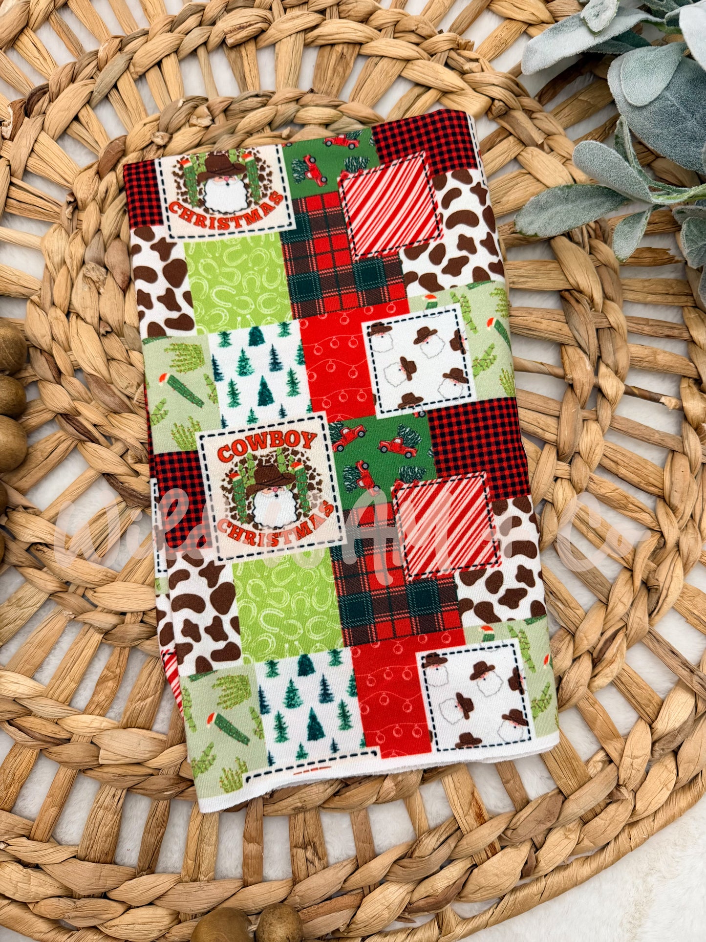 Western patchwork Christmas