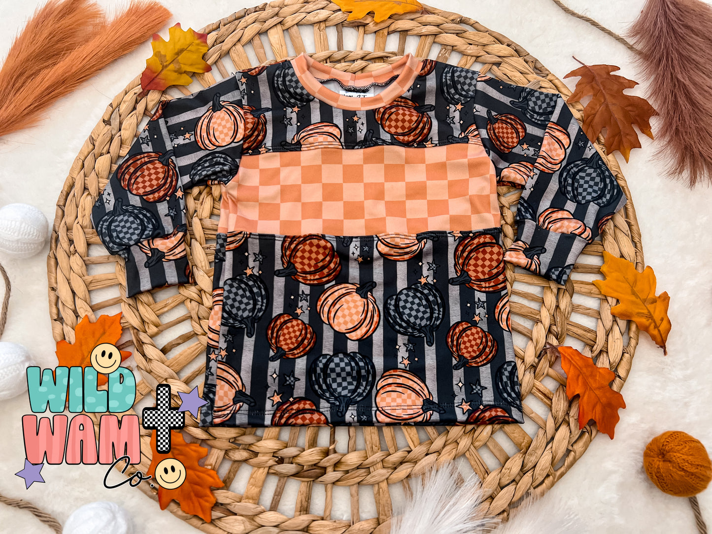 Checkered Pumpkins