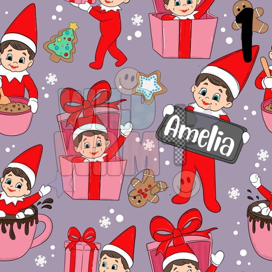 Custom Christmas names(scroll through)