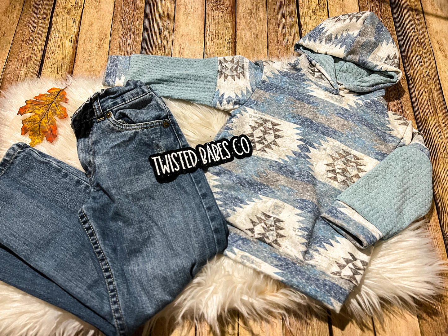 Two tone hoodie