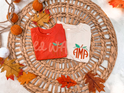 Pumpkin monogram