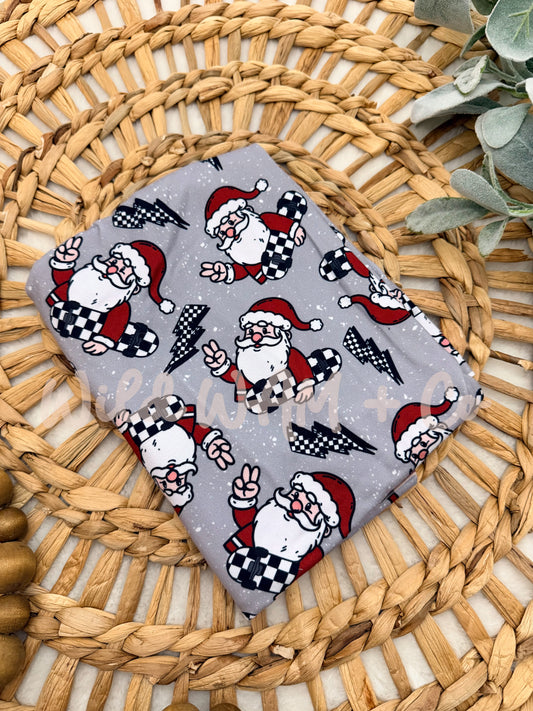 Checkered Santa