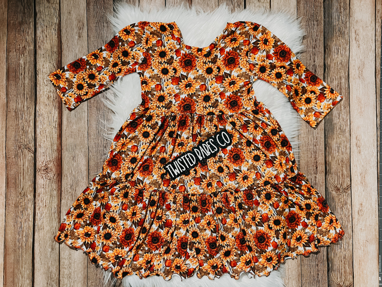 Magnolia dress (tiered)