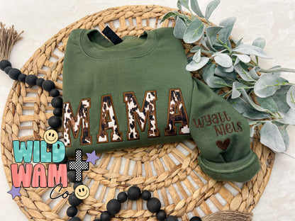 Custom Appliqué crewnecks