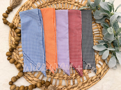Gingham team pocket