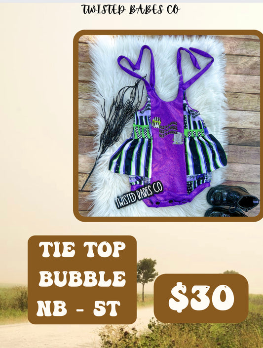 Tie top bubble