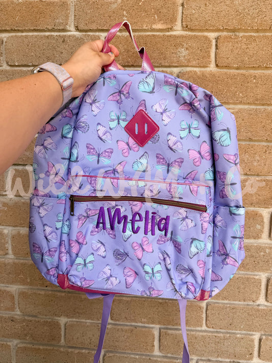 Backpack name add on