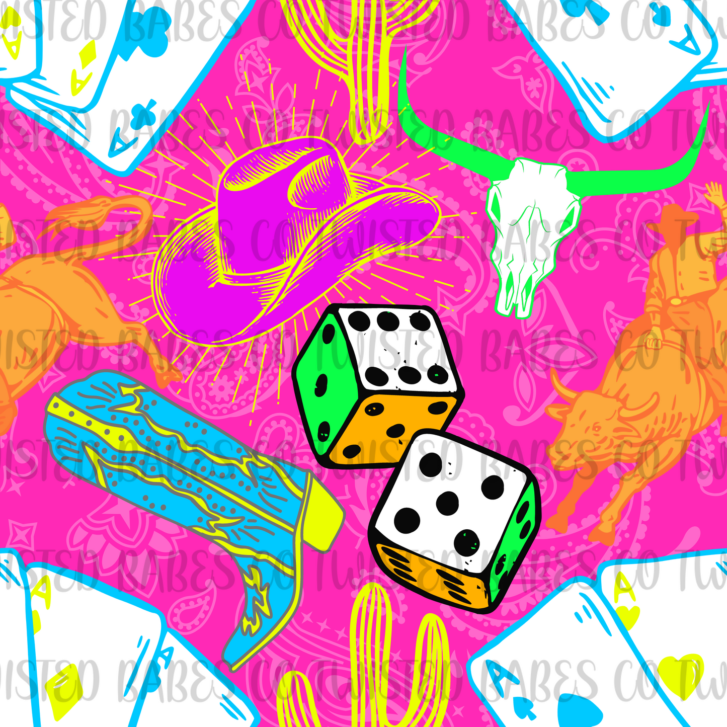 Neon western