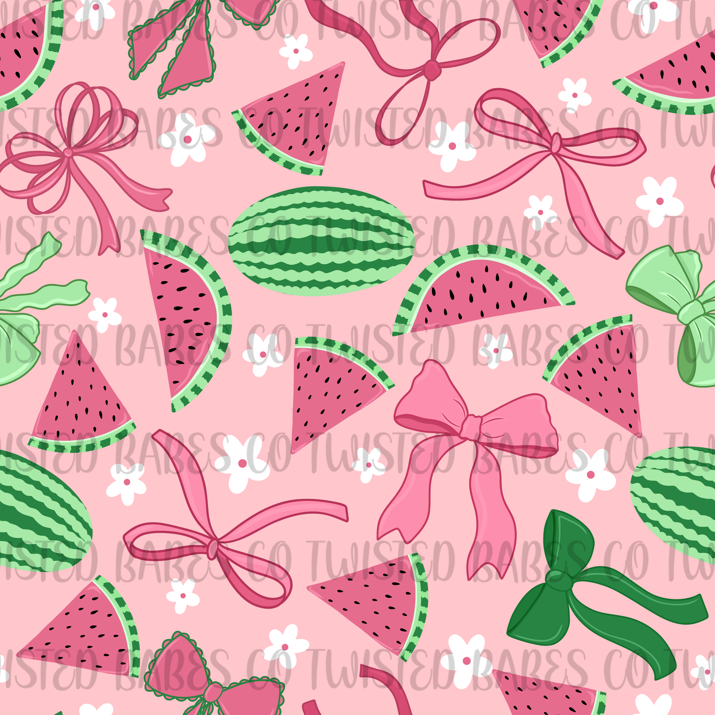 Watermelon bows