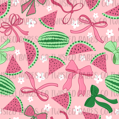 Watermelon bows