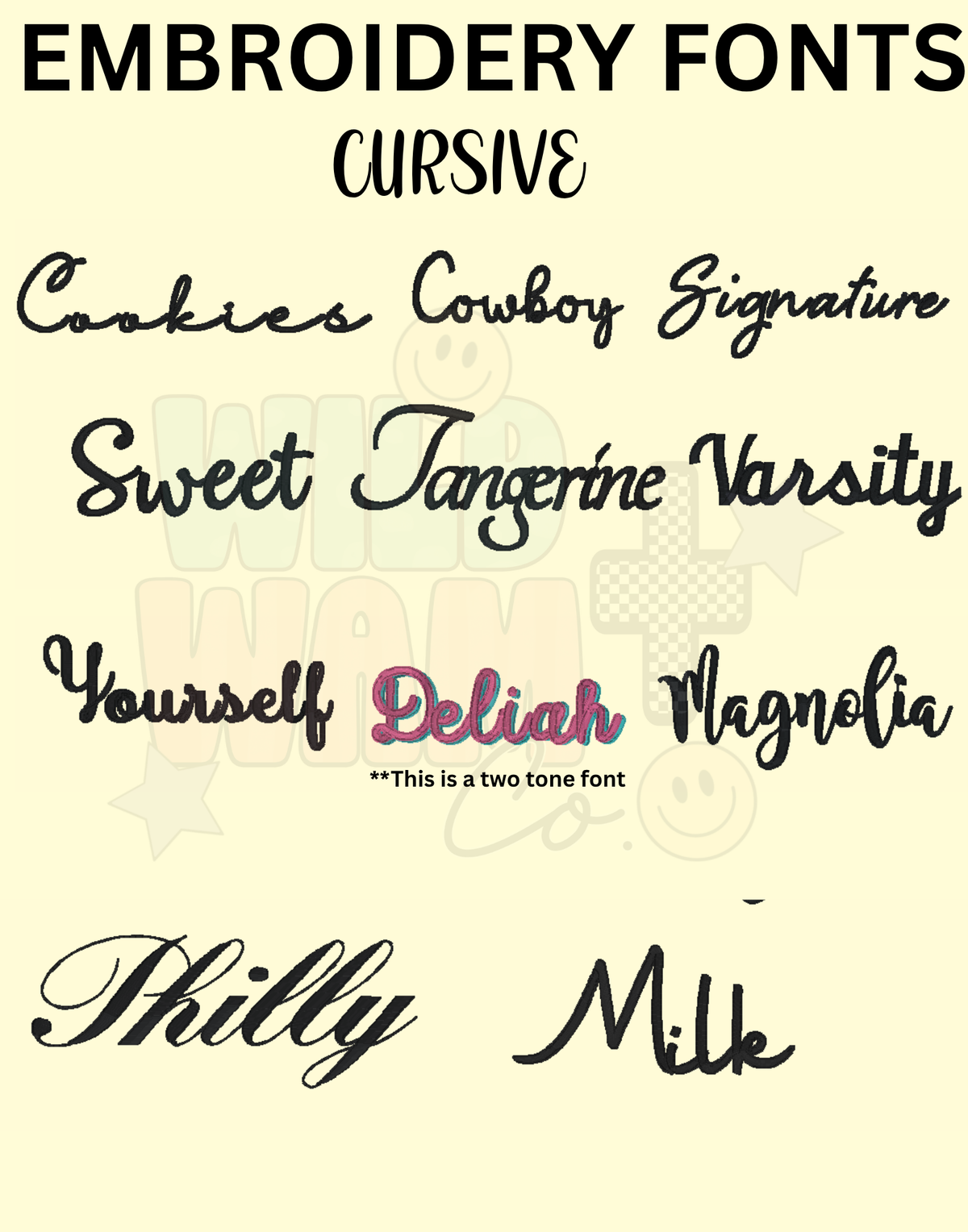 Embroidery name sweaters