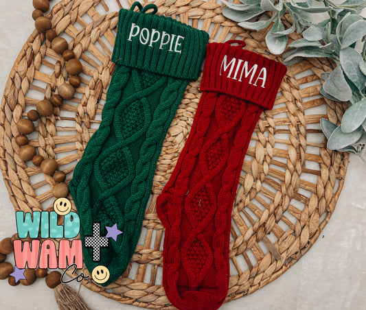 Personalized Christmas Stockings